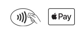 Apple Pay logo or contactless payment logo