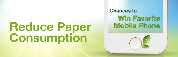 reduce paper consumption