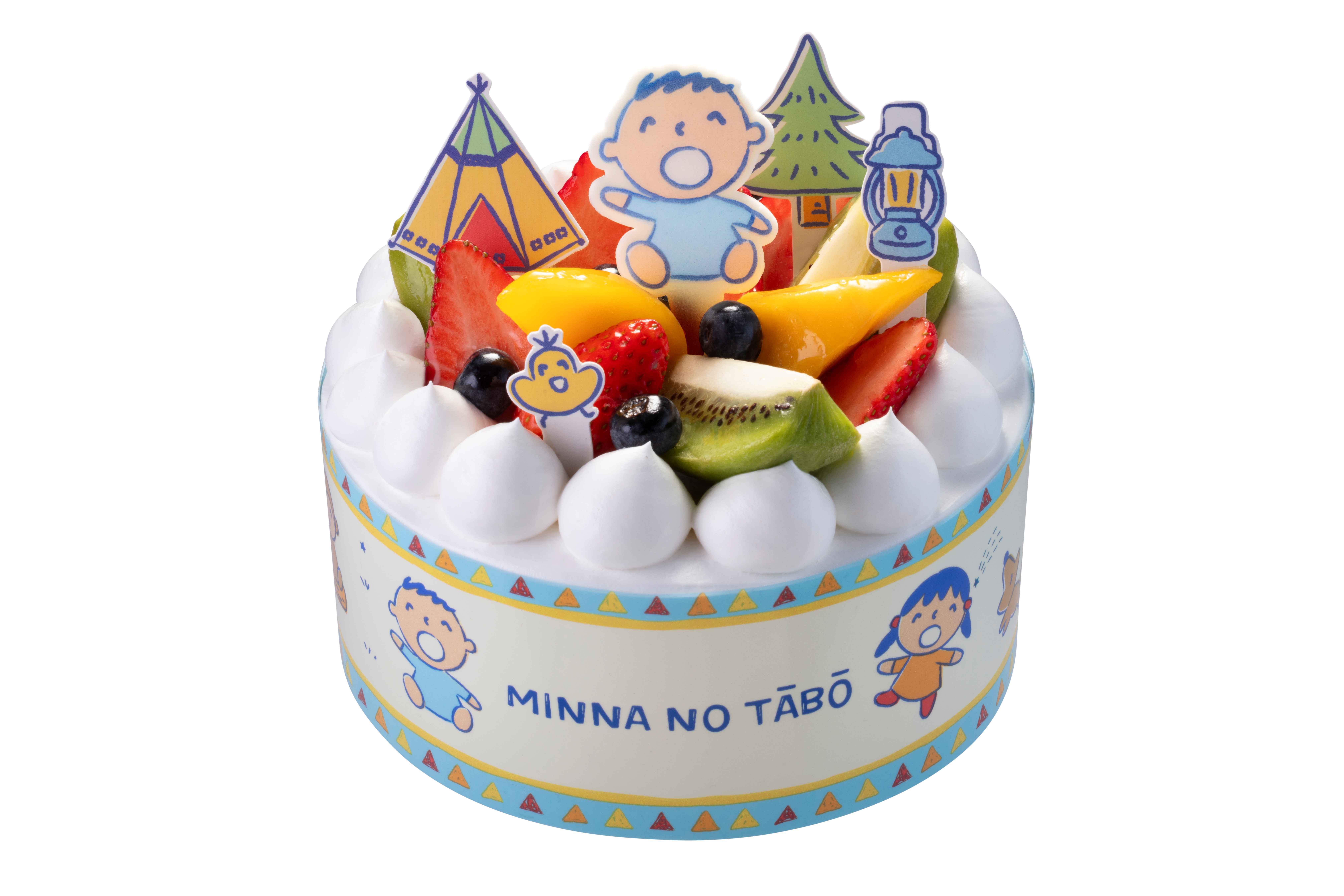 Minna No Tabo 山系露營蛋糕