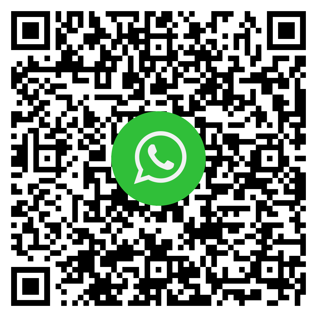 WhatsApp 預約專人致電QR code